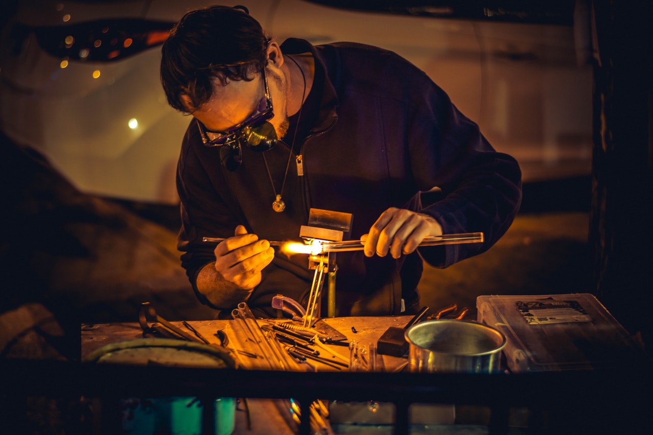 Person Welding